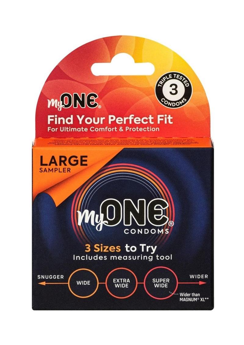 MyONE Large Sampler Condoms Custom Sizes