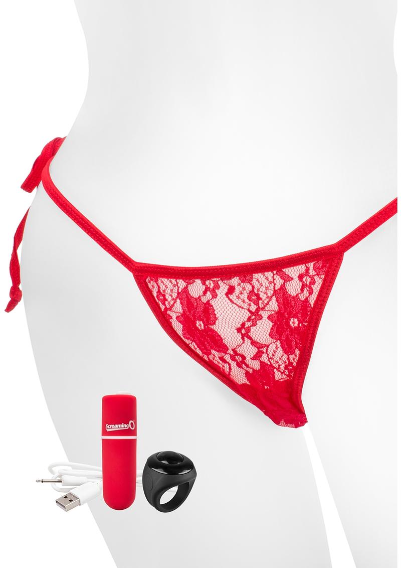 Screaming My Secret USB Rechargeable Panty Vibe Set