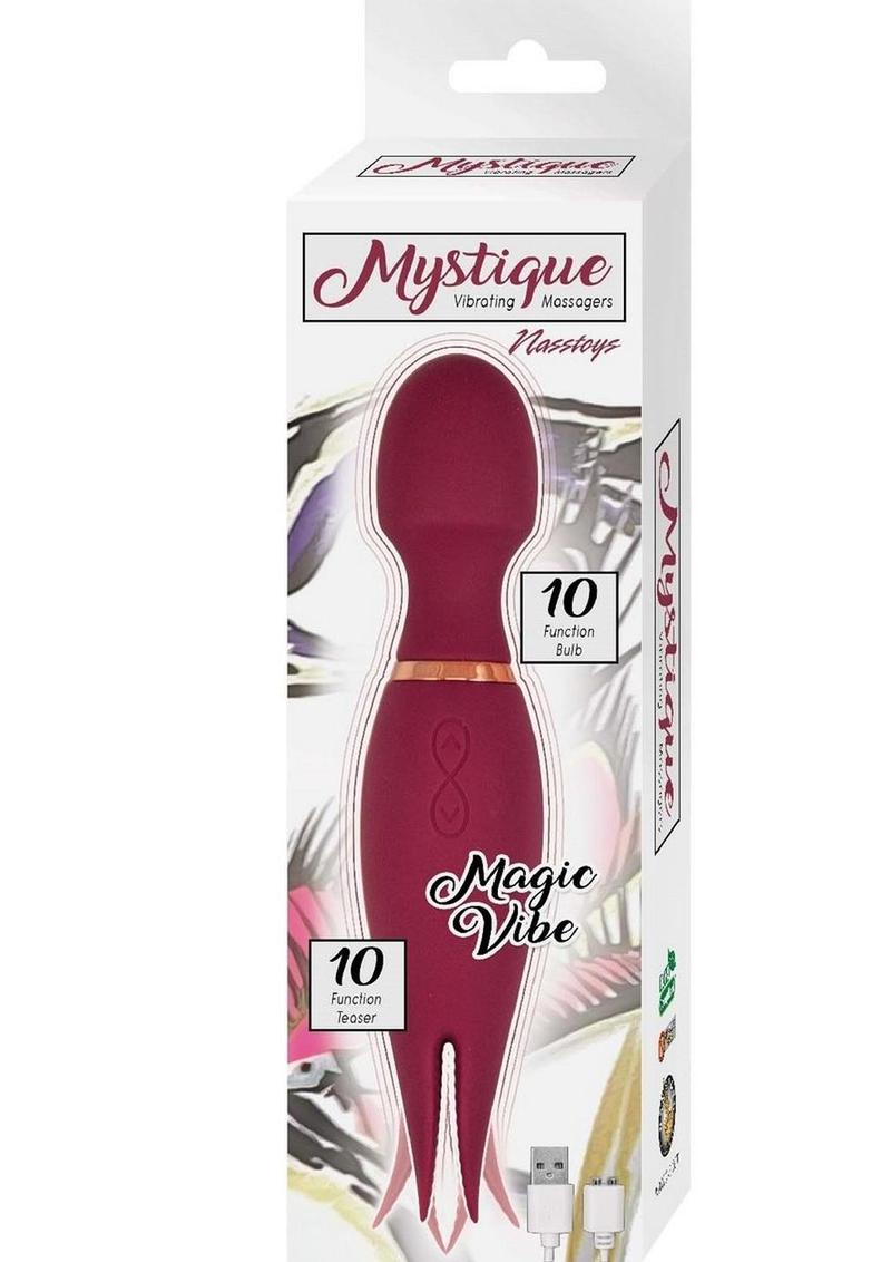 Mystique Magic Vibe Rechargeable Silicone Wand