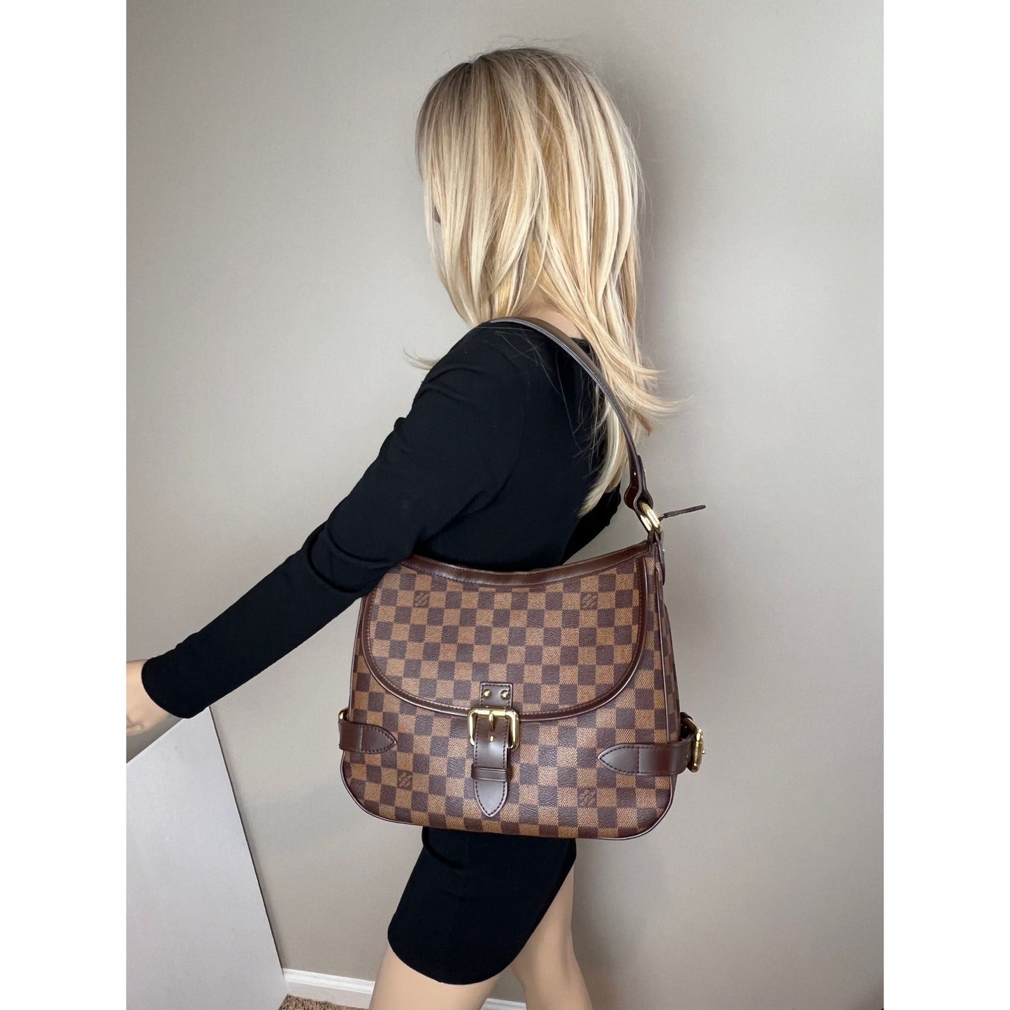 Louis Vuitton Highbury Damier Ebene Shoulder Bag