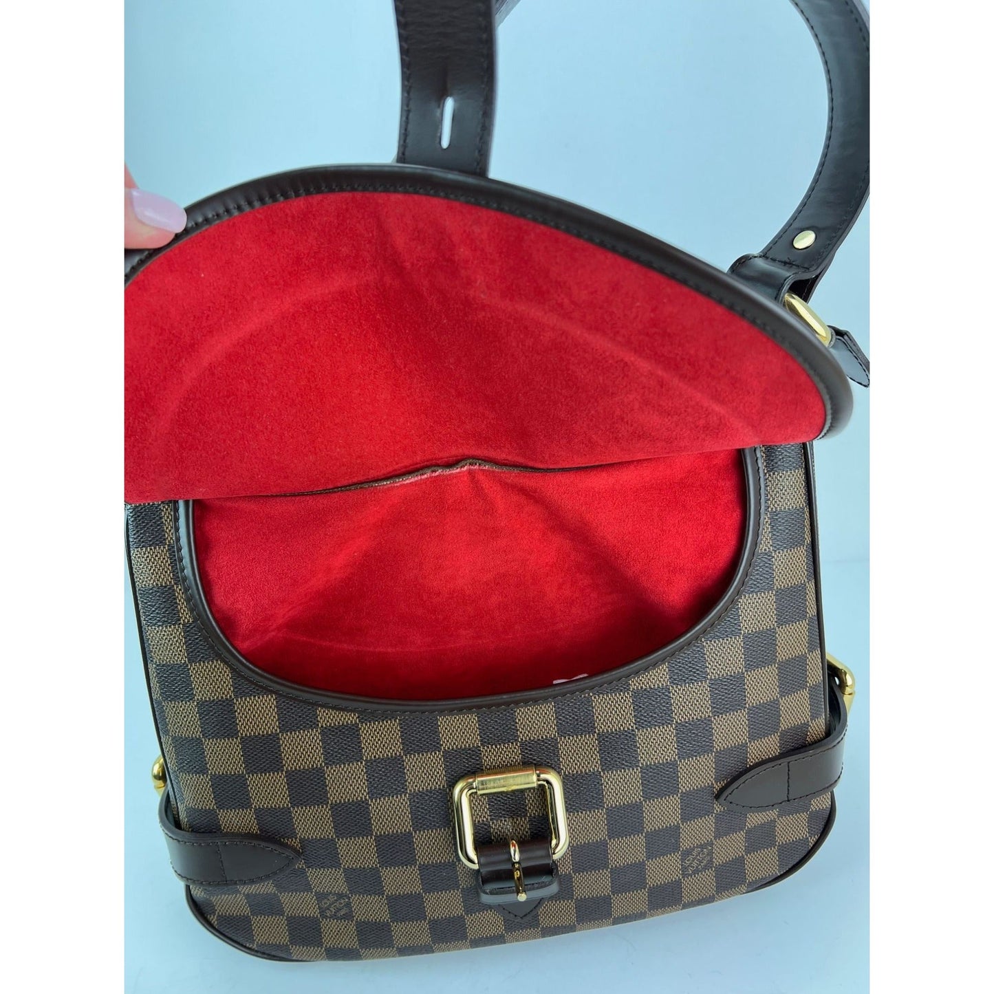 Louis Vuitton Highbury Damier Ebene Shoulder Bag
