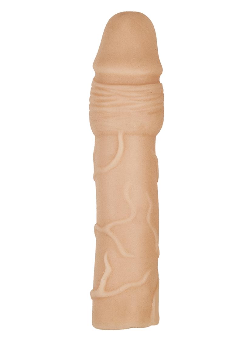 Natural RealSkin Body Safe Vibrating Penis Xtender