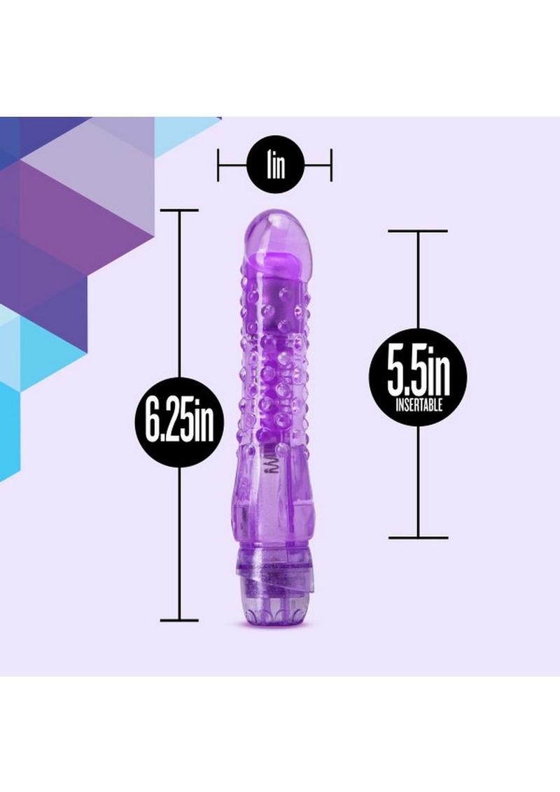 Naturally Yours Bump N' Grind Soft And Flexible Vibrating Dildo