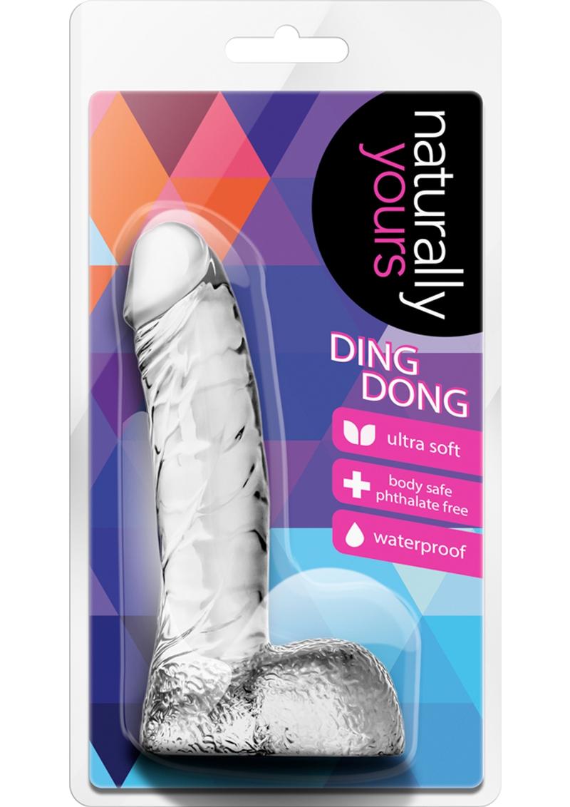 Naturally Yours Ding Dong Dildo With Balls