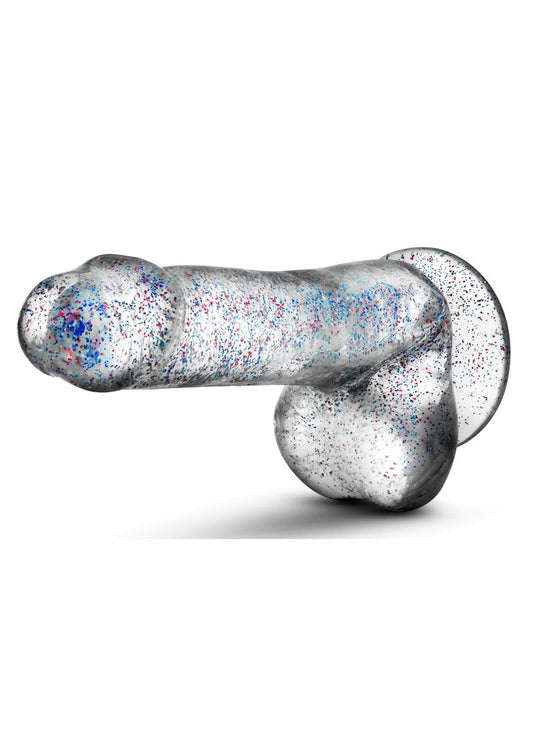 Naturally Yours Glitter Dildo With Balls
