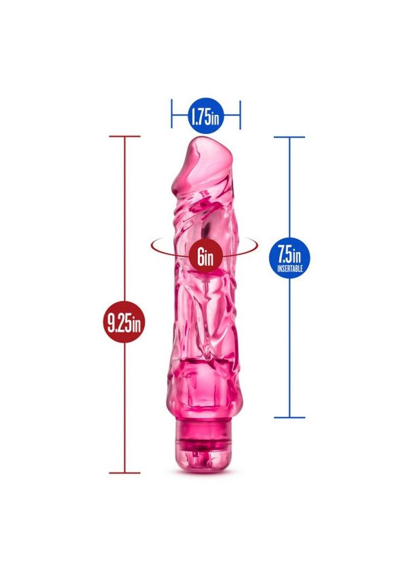 Naturally Yours Wild Ride Waterproof Multi Speed Vibrating Dildo