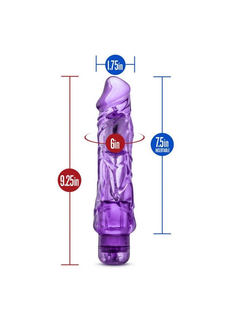 Naturally Yours Wild Ride Waterproof Multi Speed Vibrating Dildo