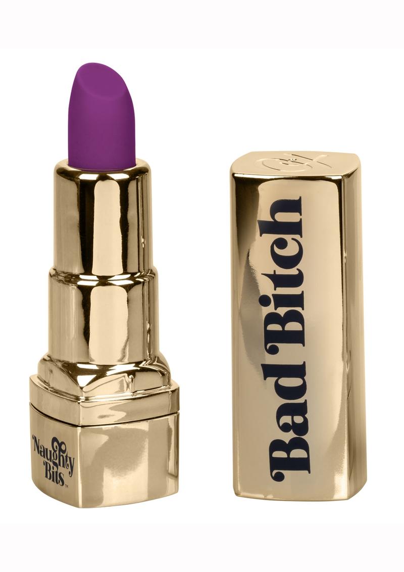 Bad Bitch Lipstick Rechargeable Vibrator by Naughty Bits