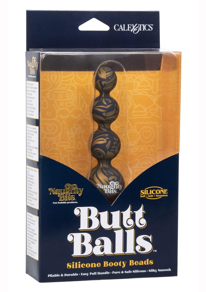 Naughty Bits Butt Balls Silicone Booty Beads