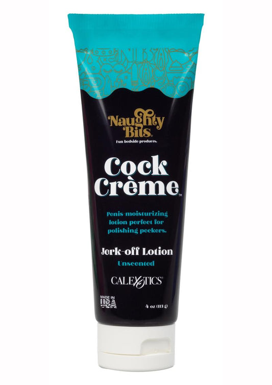 Naughty Bits Cock Crème Unscented Water-Based Jerk-Off Lotion