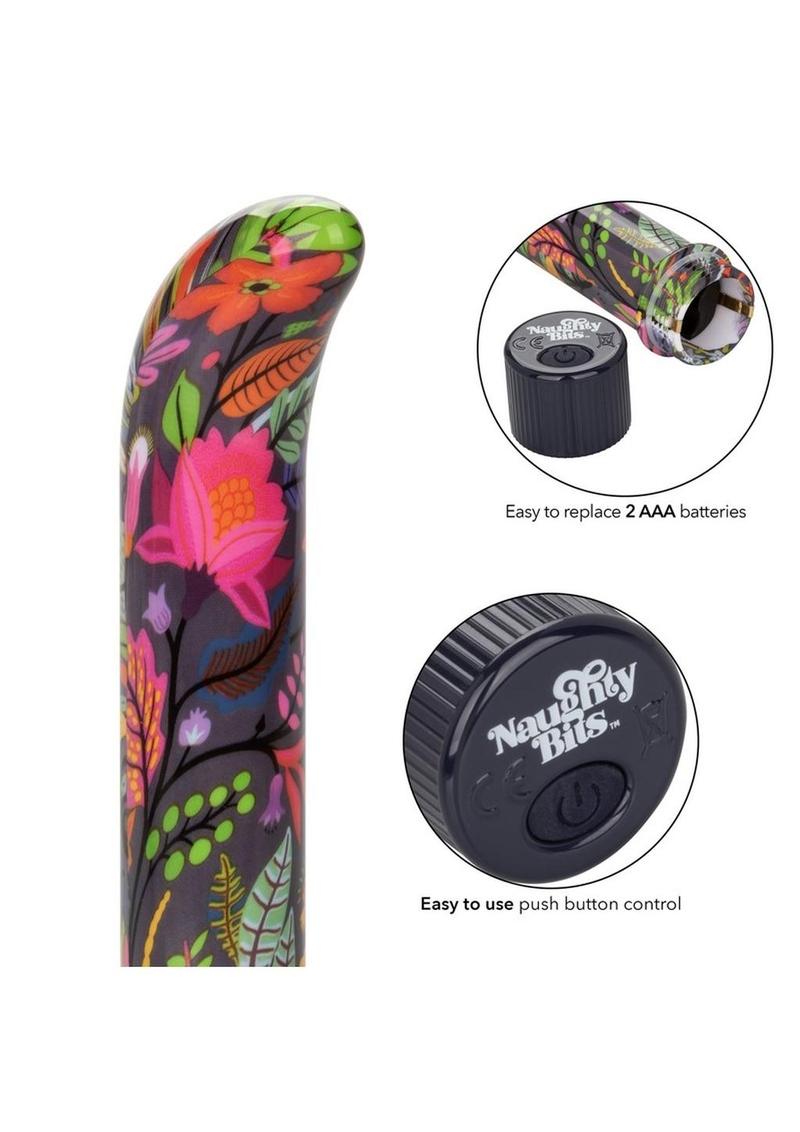 Naughty Bits Lil’ Fucker Mini G-Spot Vibrator with Audacious Graphics