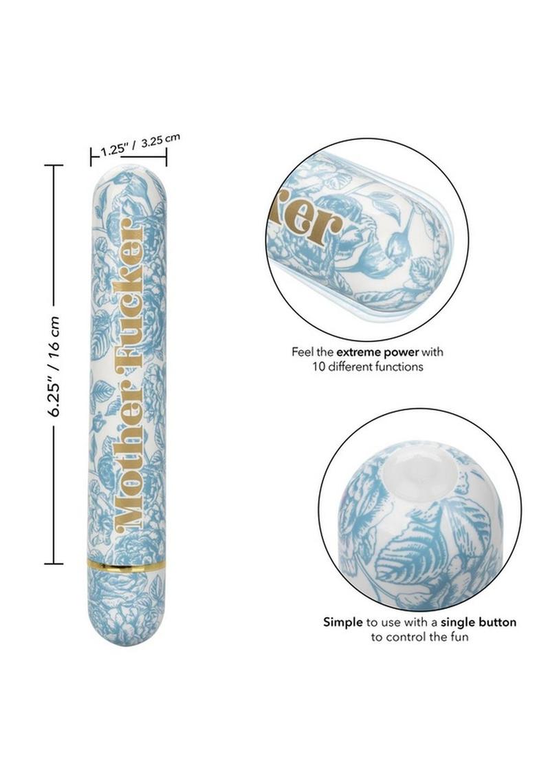 CalExotics Naughty Bits Mother Fucker Personal Vibrator 10 Functions