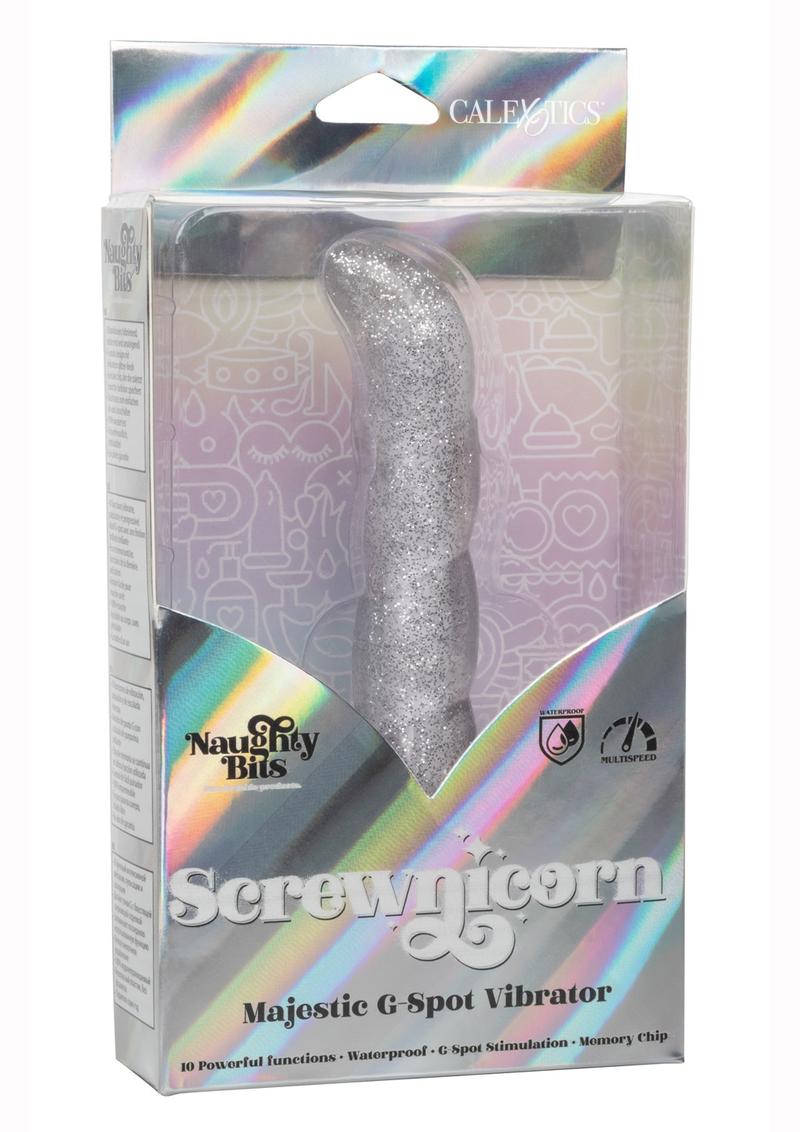 Naughty Bits Screwnicorn Majestic G-Spot Vibrator With Memory Chip