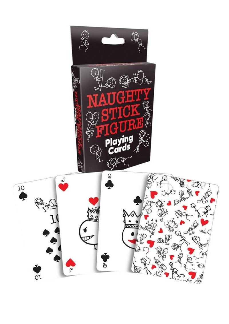 Naughty Stick Figure Playing Cards Play shenanigans