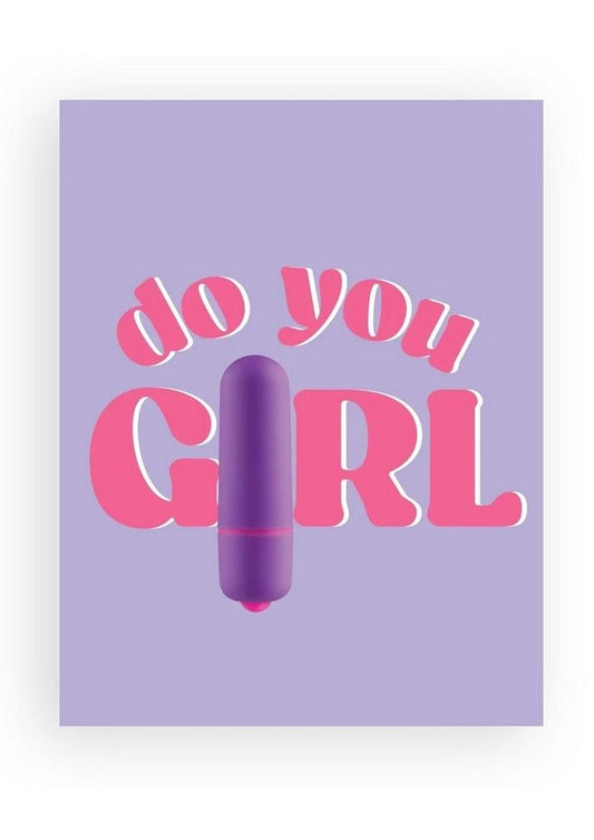 NaughtyVibes “Do You Girl” Empowering And Playful Greeting Card