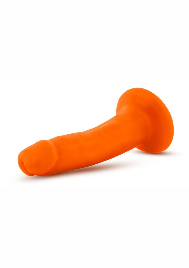 Neo Fragrance-Free Dual Density Dildo With Balls