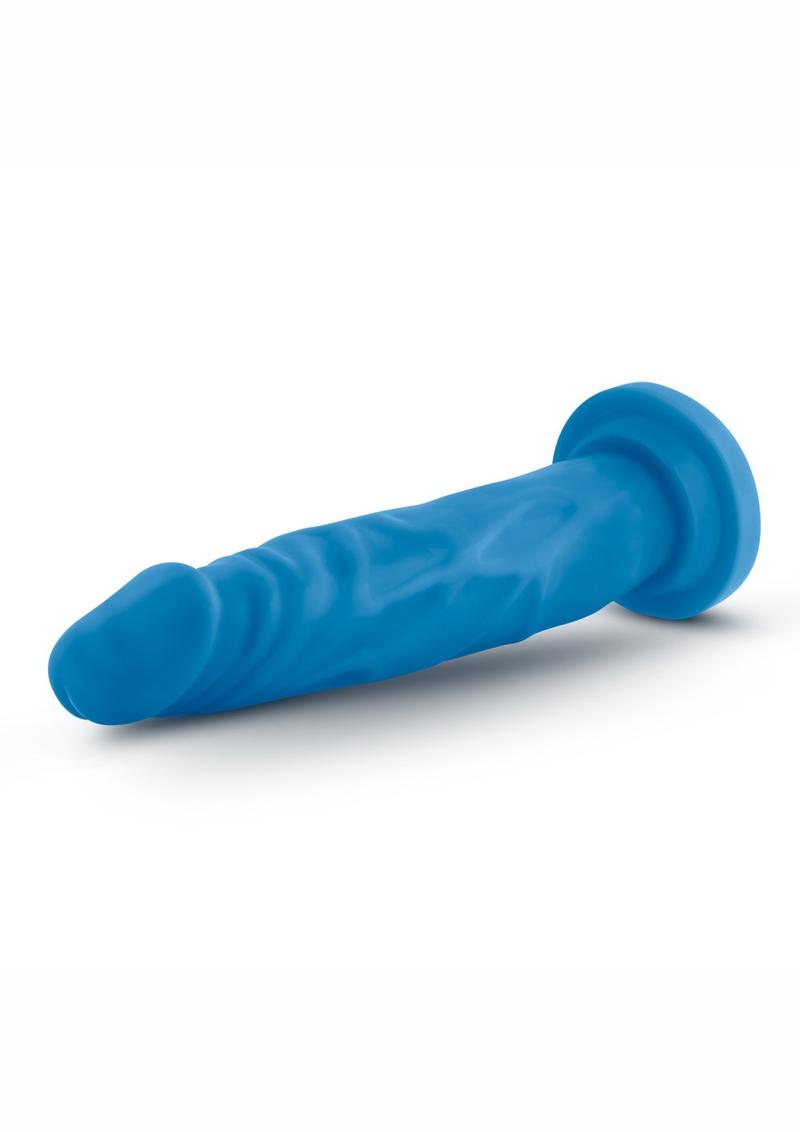 Neo Fragrance-Free Dual Density Dildo With Balls