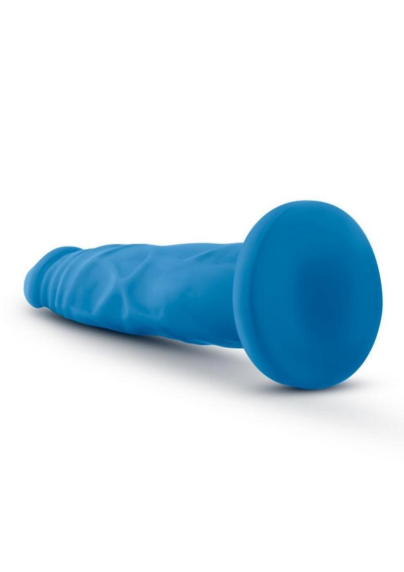 Neo Fragrance-Free Dual Density Dildo With Balls