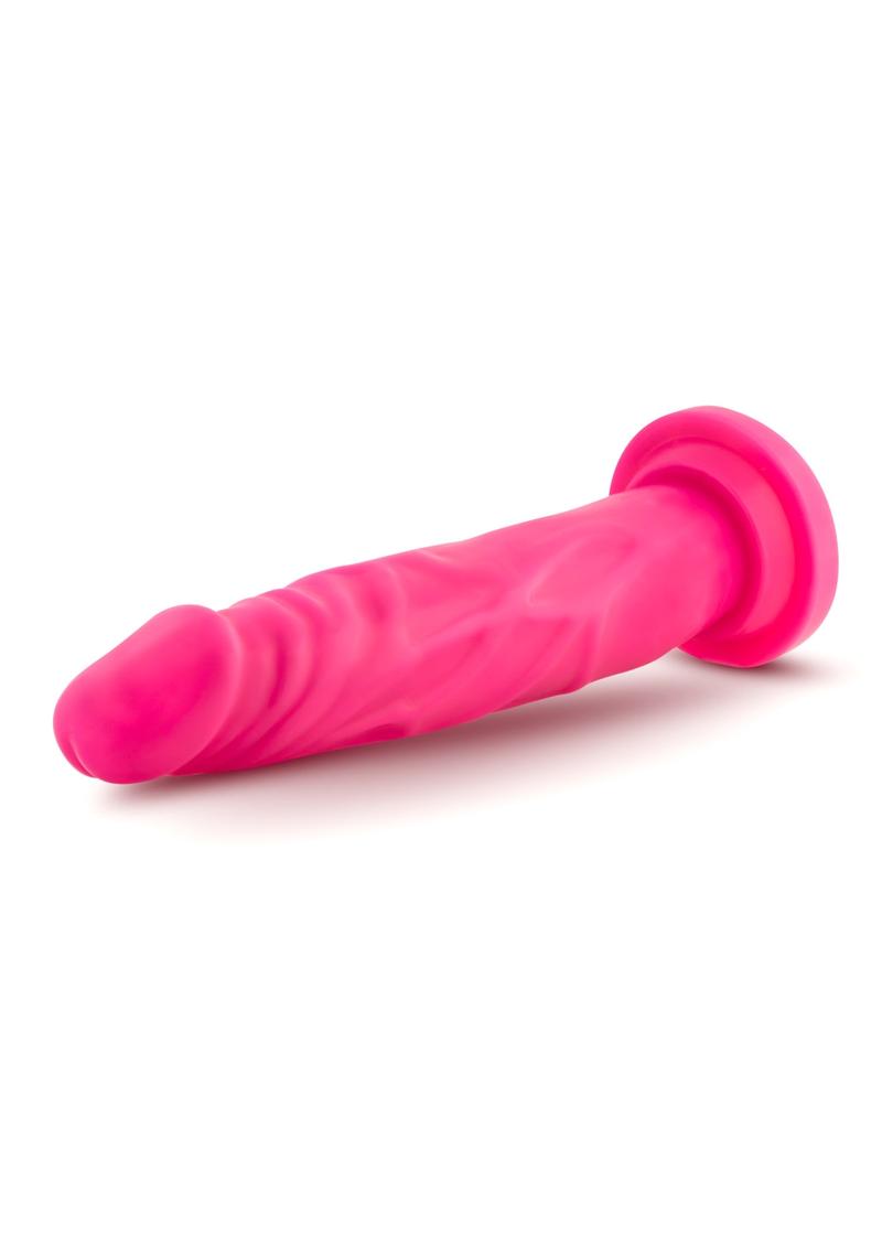 Neo Fragrance-Free Dual Density Dildo With Balls