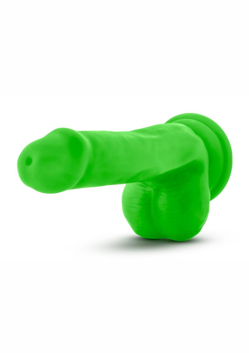 Neo Dual Density Dildo With Balls