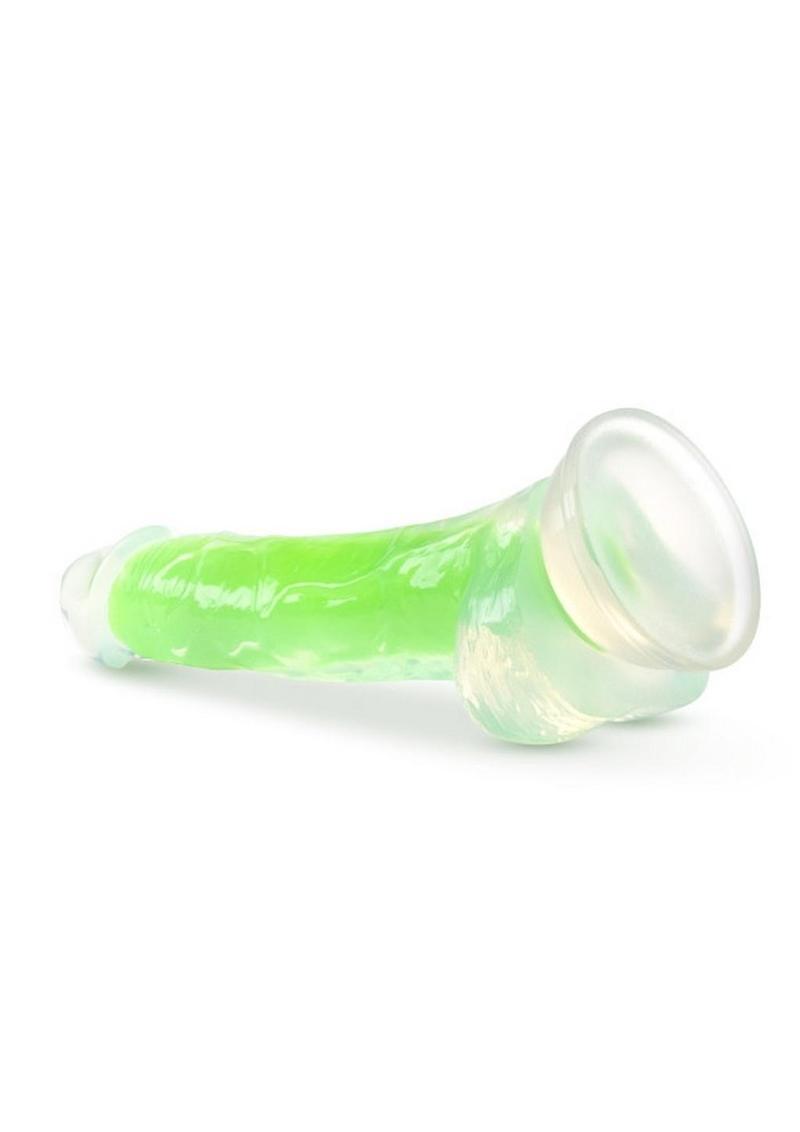Neo Elite Glow in the Dark Silicone Dildo With Suction Cup