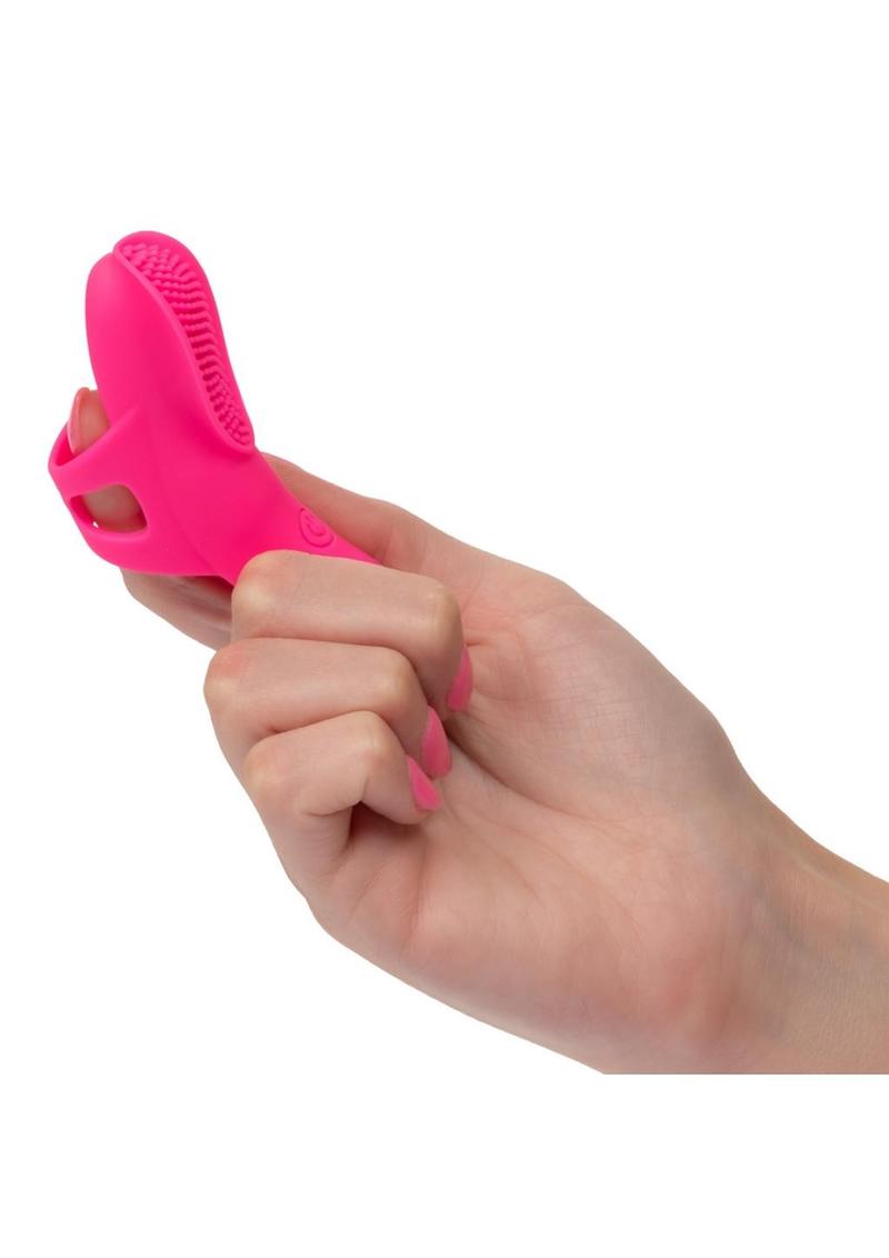 Neon Vibes The Nubby Rechargeable Silicone Finger Vibrator