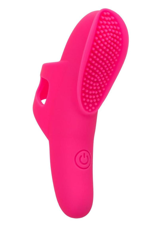 Neon Vibes The Nubby Rechargeable Silicone Finger Vibrator