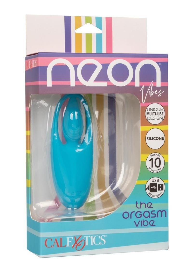 The Orgasm Neon Rechargeable Finger Vibe