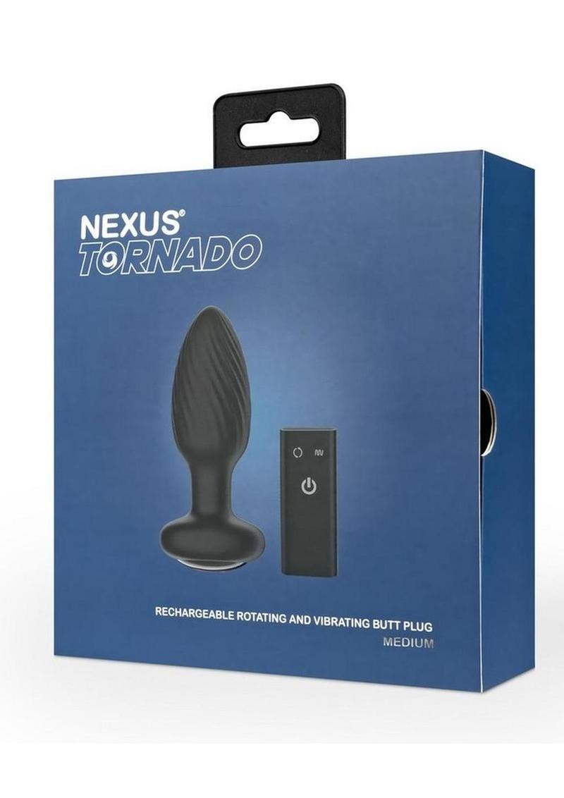 Nexus Tornado Medium Rotating and Vibrating Butt Plug