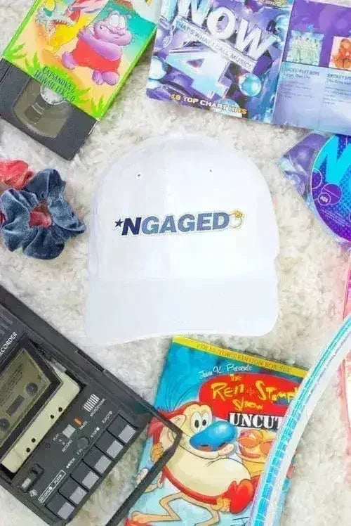 *NGAGED 90's Hats - Lots of Phrases for Your Ultimate Boy Band