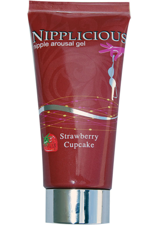 Nipplicious Strawberry Cupcake Nipple Arousal Gel