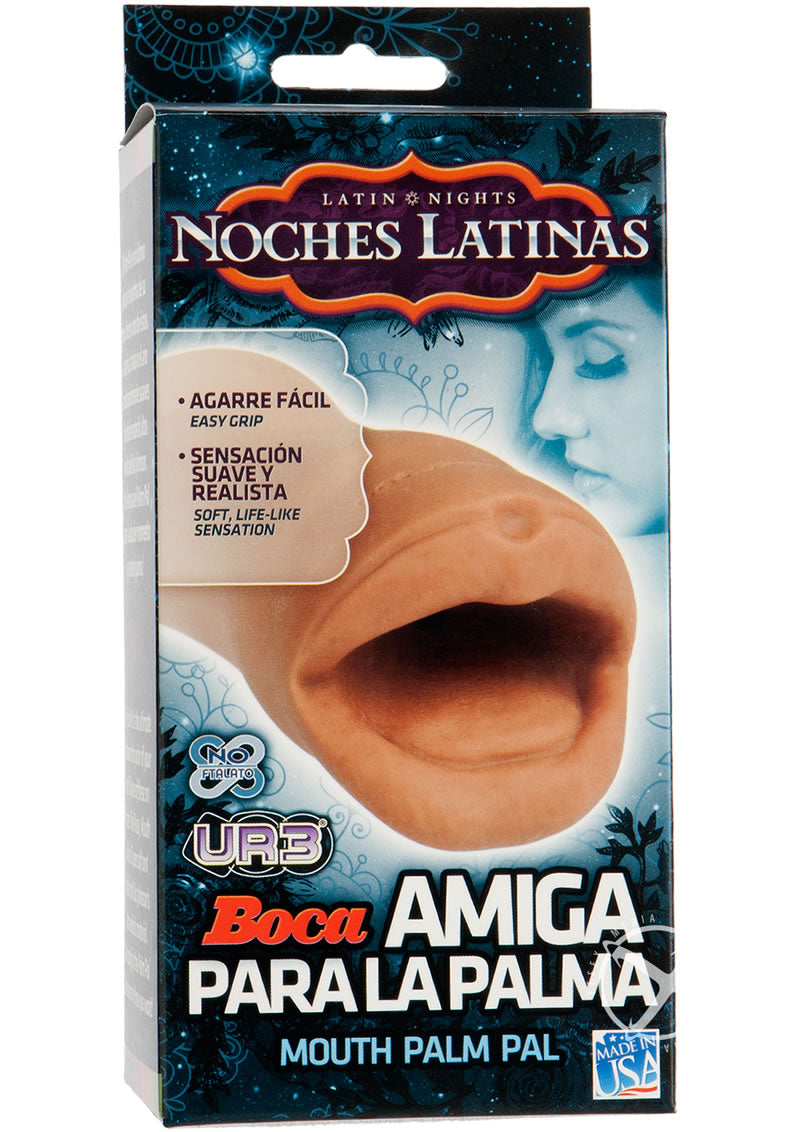 Noches Latinas Boca Amiga Para la Palma Masturbator Mouth