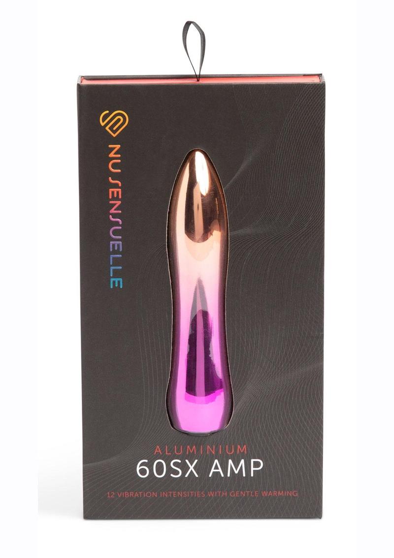 NuSensuelle Aluminium 60SX AMP Rechargeable Warming Bullet