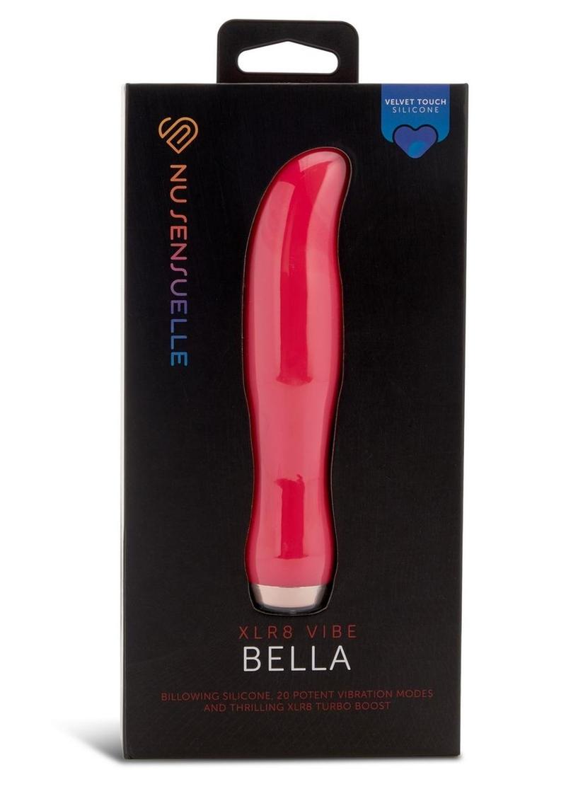 Nu Sensuelle Bella Velvet Touch with Turbo Rechargeable Silicone Vibrator