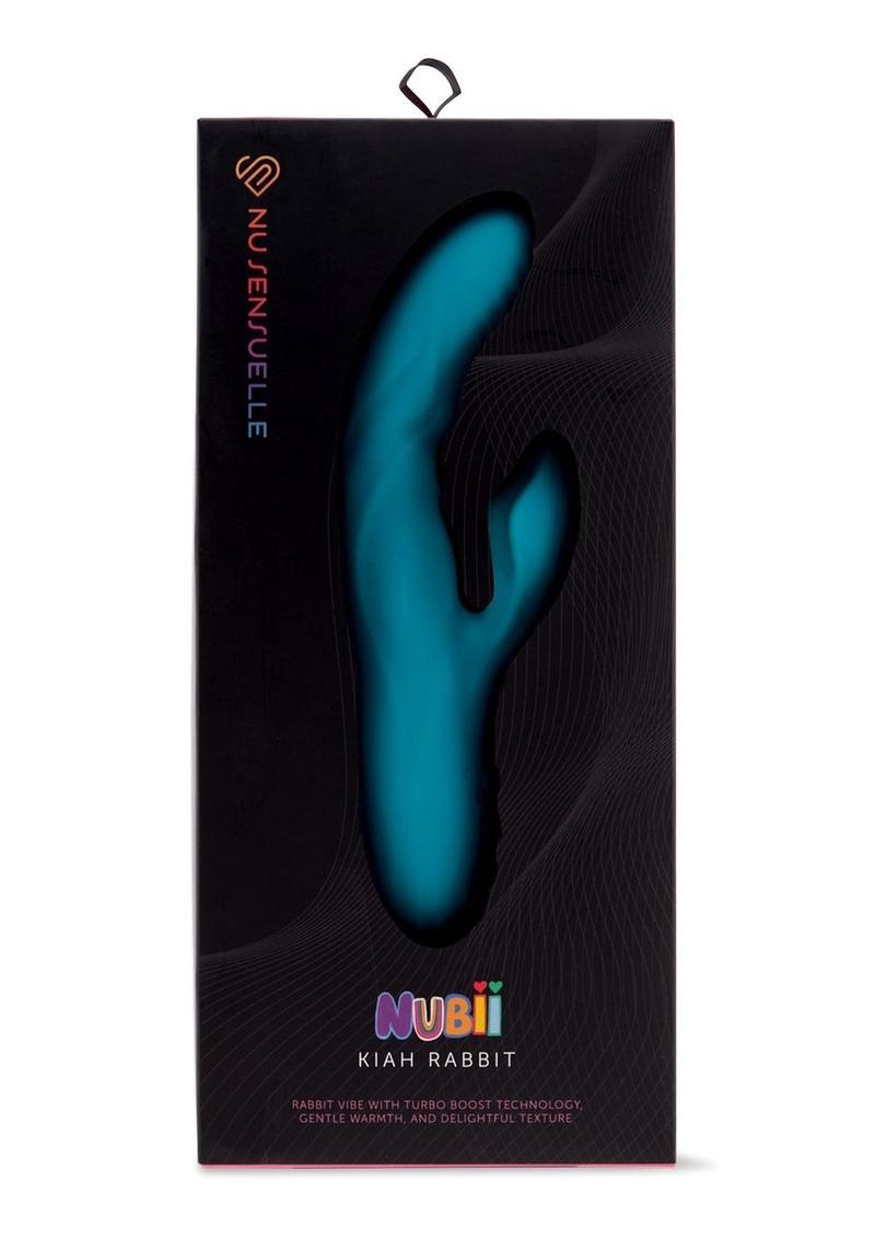 Nu Sensuelle Nubii Kiah Rabbit Rechargeable Silicone Rabbit Vibrator