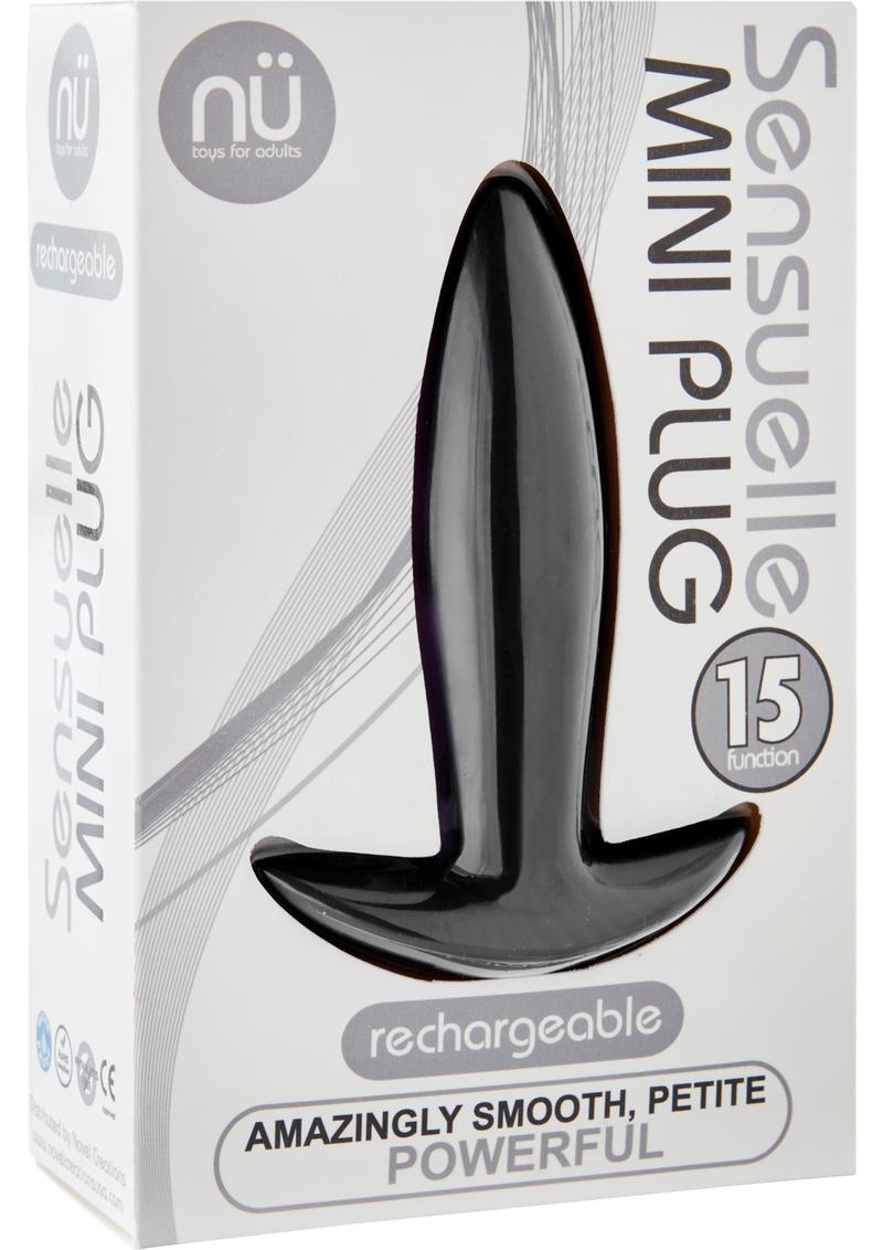 Nu Sensuelle Mini Rechargeable Silicone Vibrating Butt Plug