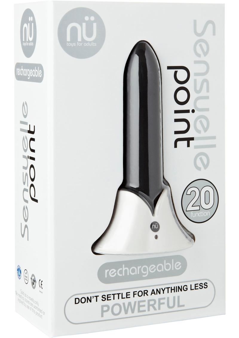 Nu Sensuelle Point Bullet – 20-Function Rechargeable Vibrator