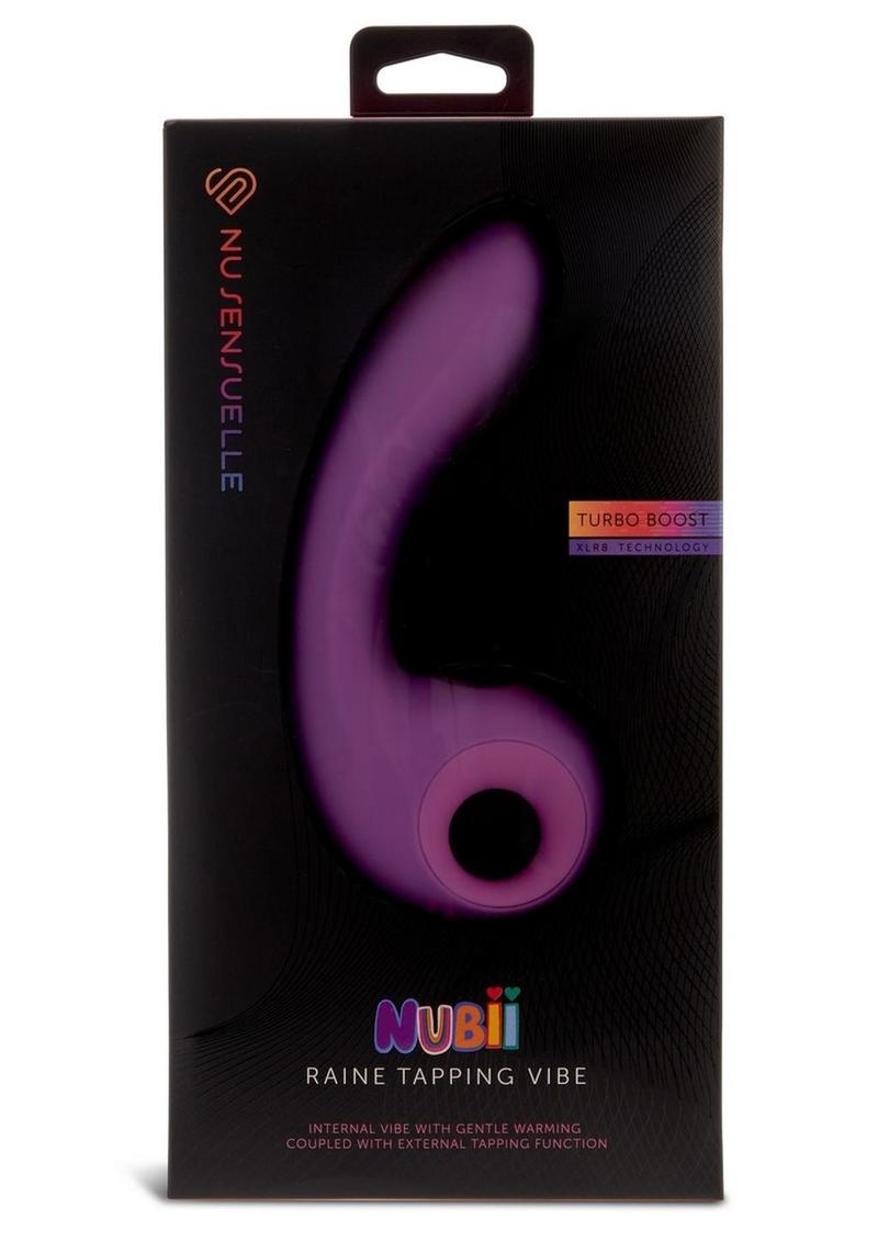 Nu Sensuelle Nubii Raine Tapping Vibe with Warming and Turbo Boost