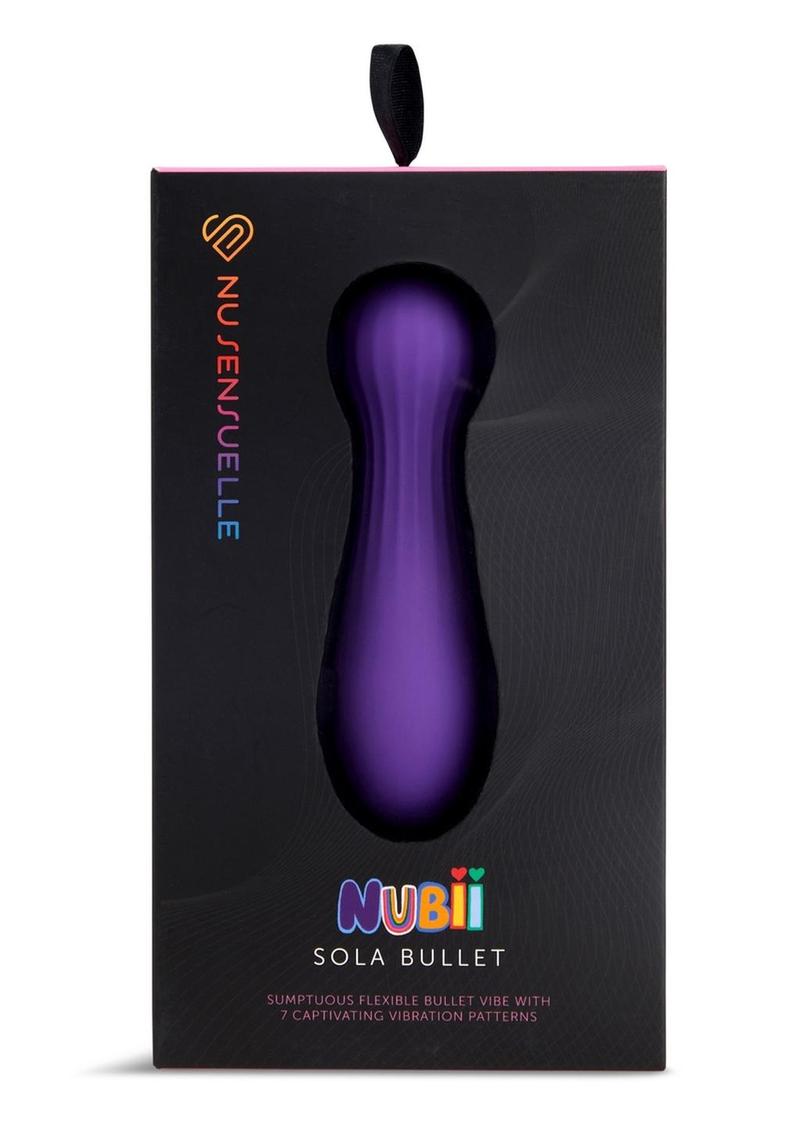 Nu Sensuelle Nubii Sola Flexible Rechargeable Bullet Vibrator