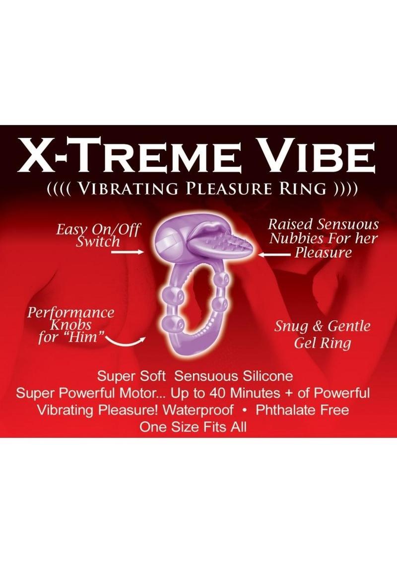Nubby Tongue X Treme Vibrating Pleasure Ring