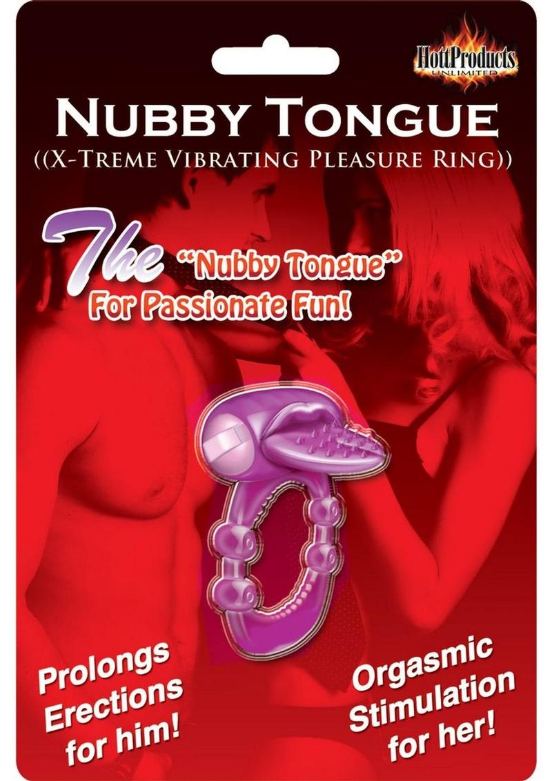 Nubby Tongue X Treme Vibrating Pleasure Ring