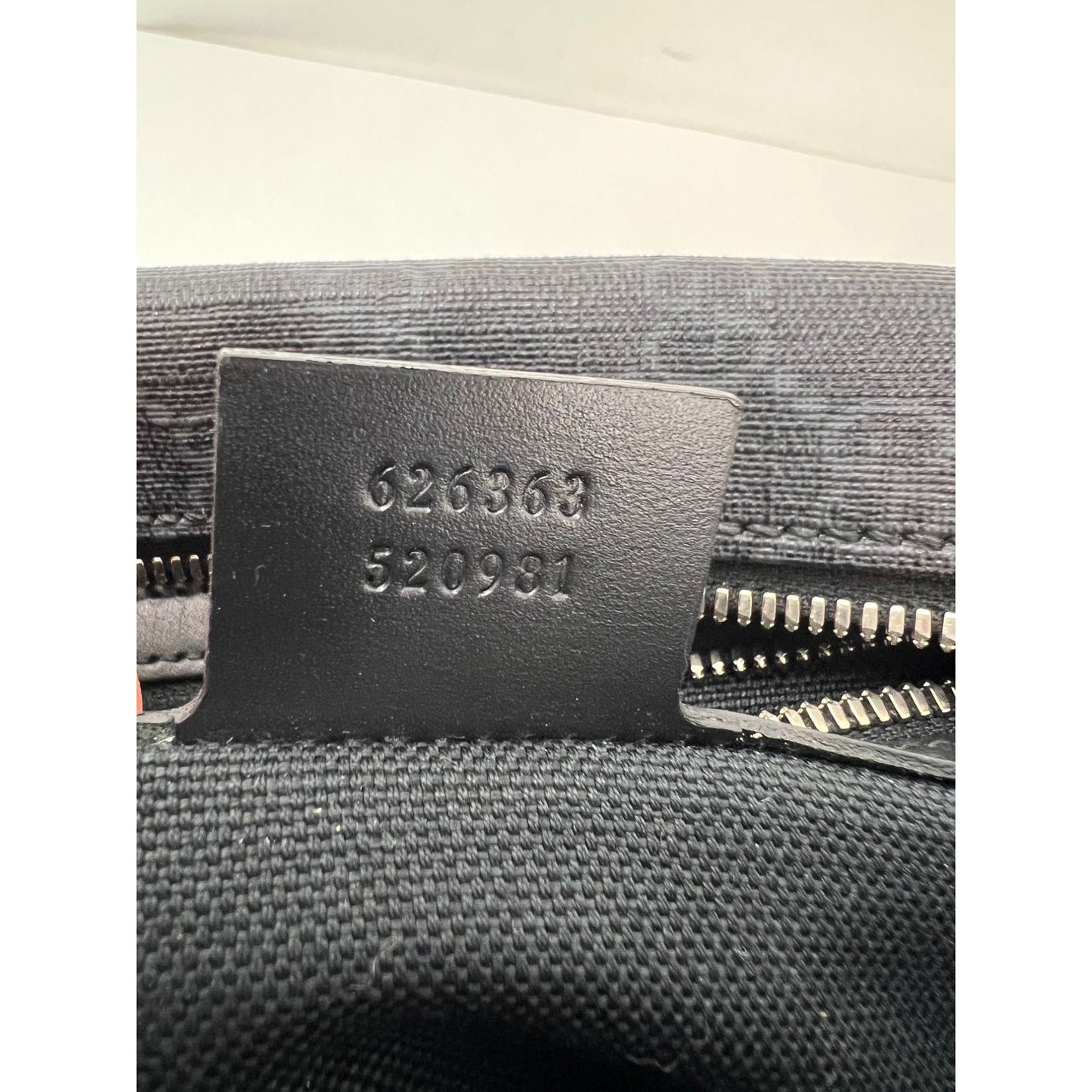 Gucci Black GG Supreme Selleria Square Messenger Bag