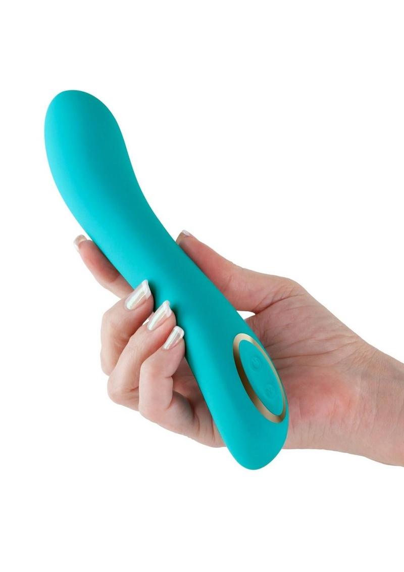 Obsessions Zeus  Silicone Vibrator Teal