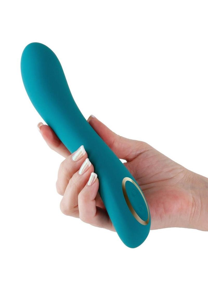 Obsessions Zeus  Silicone Vibrator Teal