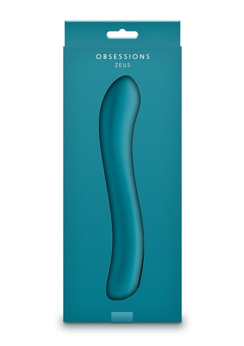 Obsessions Zeus  Silicone Vibrator Teal