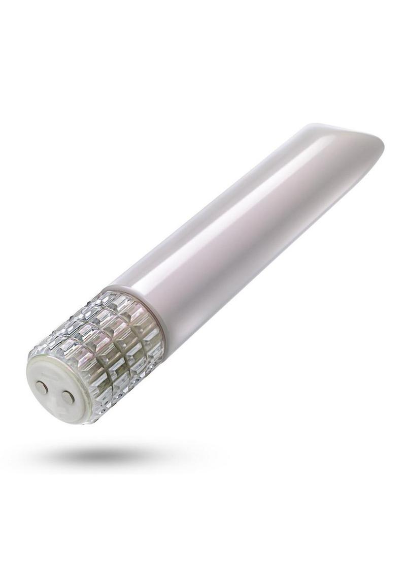 Oh My Gem Bold Rechargeable Bullet Vibrator - Diamond White