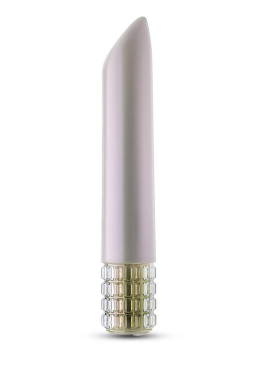 Oh My Gem Bold Rechargeable Bullet Vibrator - Diamond White
