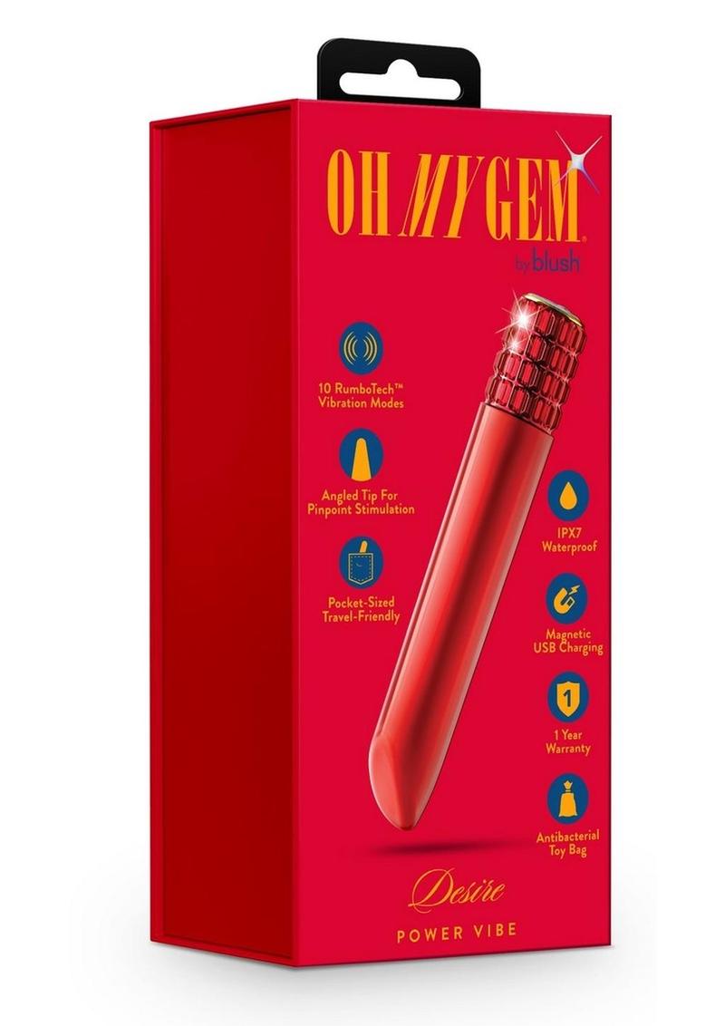 Oh My Gem Desire Rechargeable Bullet Vibrator