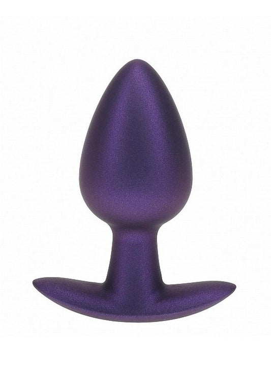 Ouch! Medium Smooth Silicone Metallic Anal Plug