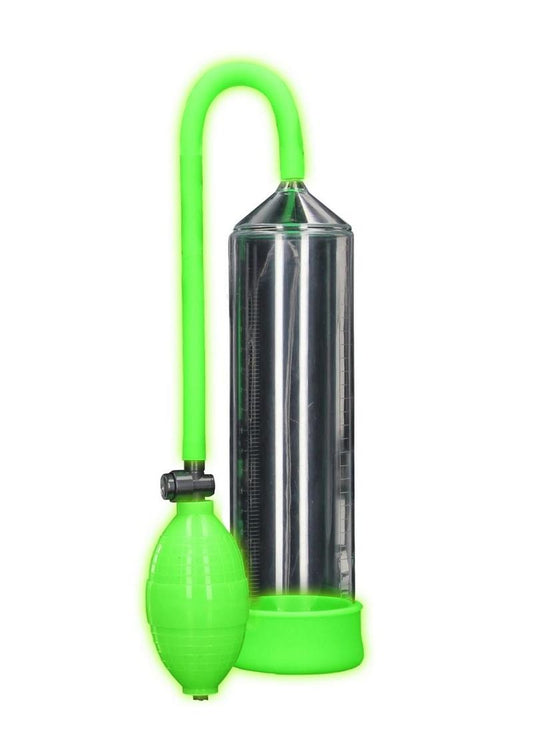 Ouch! Glow in the Dark Classic Reliable Suction Penis Pump